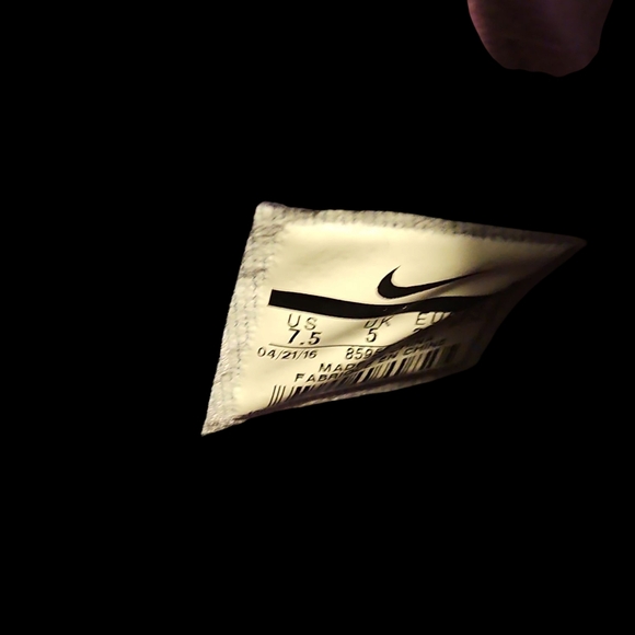 Nike Air Max Blue and White Slip-On Sneakers Ankle Boots - Picture 6 of 6